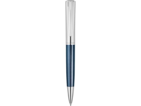 Ручка металлическая шариковая Conquest Blue, синий/серебристый