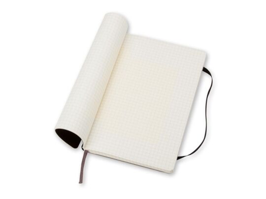 Записная книжка А5 (Large) Classic Soft (в клетку), черный