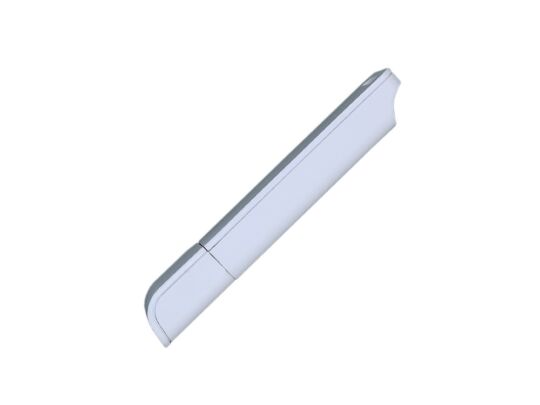 USB 2.0- флешка на 16 Гб с оригинальным двухцветным корпусом, белый