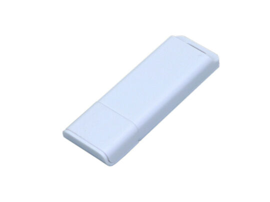 USB 3.0- флешка на 64 Гб с оригинальным двухцветным корпусом, белый