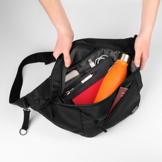 Сумка через плечо (cross body) Бостон (Boston), черная