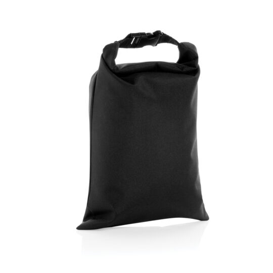 Сумка-холодильник Snackstrap из rPET AWARE™, 30x20 см, черный